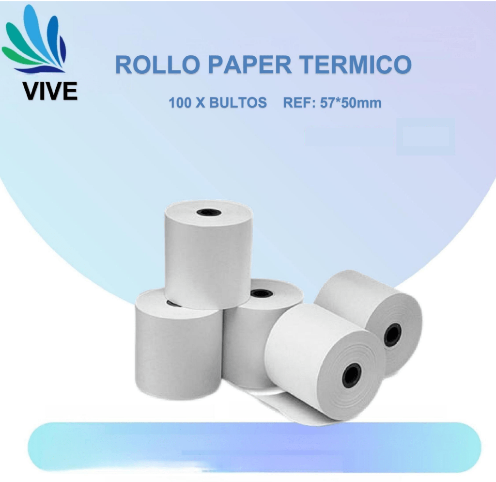 ROLLO PAPER TERMICO - VIVE INTERNACIONAL, S.A